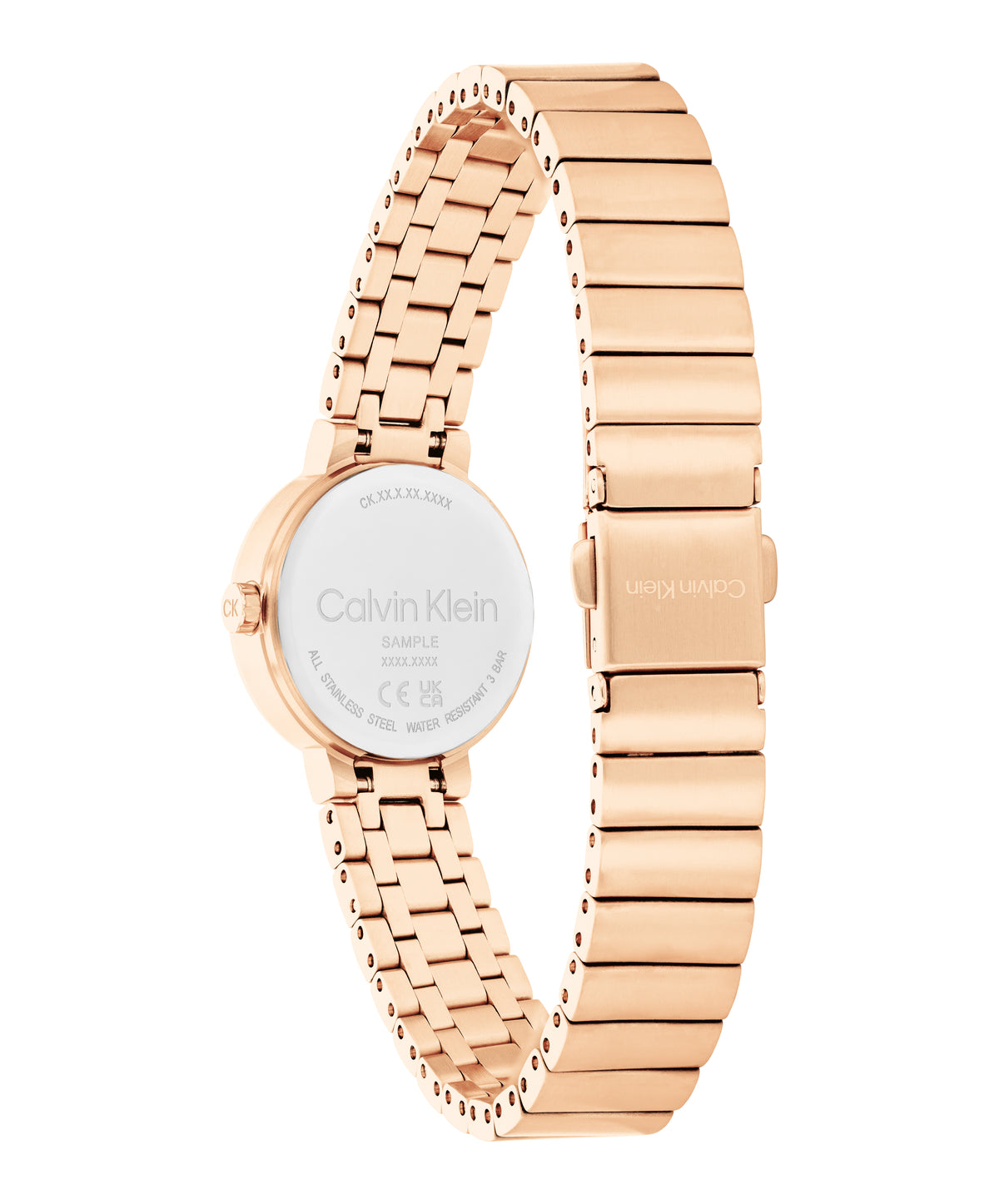 Calvin Klein 25200417 Unisex Ionic Rose Gold Plated Steel Watch