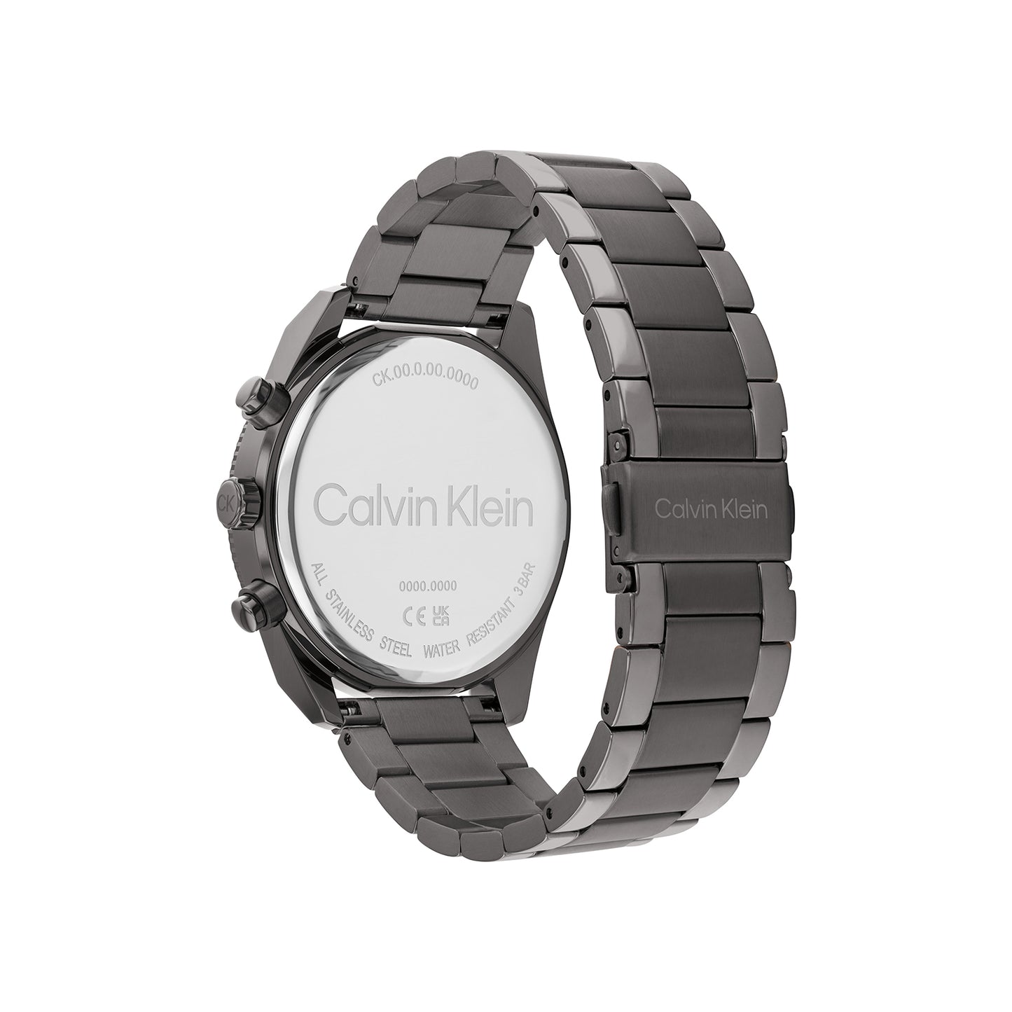 Calvin Klein 25200462 Men's Ionic Grey Plated Steel Watch