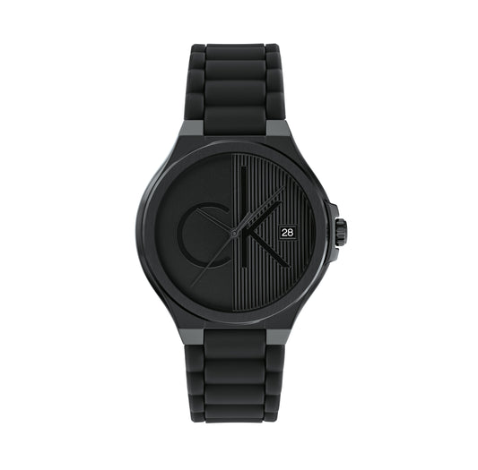 Calvin Klein 25200486 Men's Ionic Plated Black Steel Watch