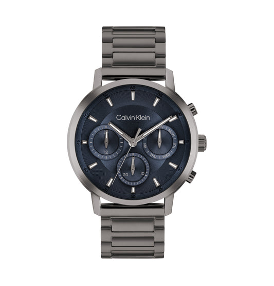 Calvin Klein 25200495 Chronograph Ionic Plated Grey Steel Men's Watch