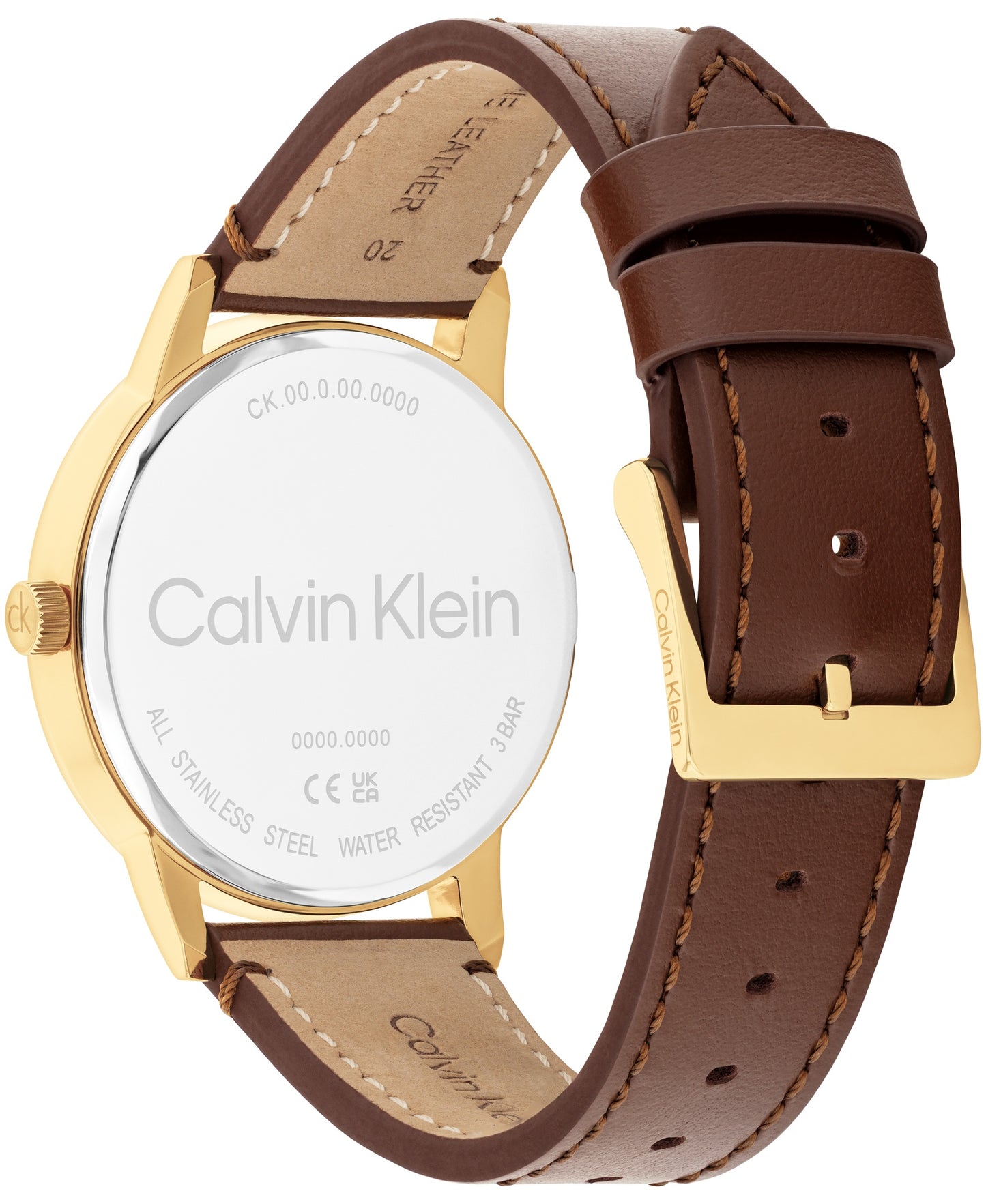 Calvin Klein 25200503 Men's Brown Leather Quartz Watch