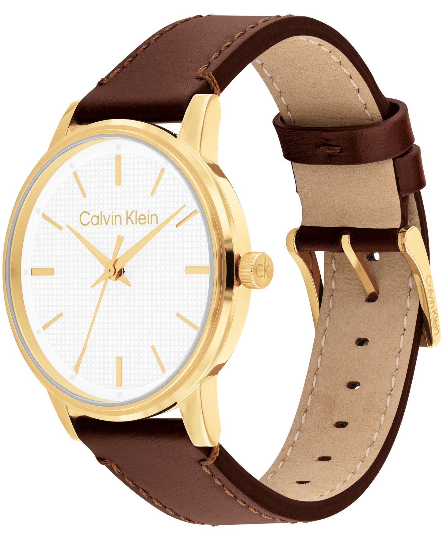 Calvin Klein 25200503 Men's Brown Leather Quartz Watch