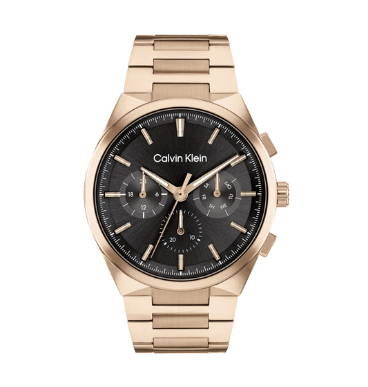 Calvin Klein 25200506 Men's Ionic Plated Beige Gold Steel Watch