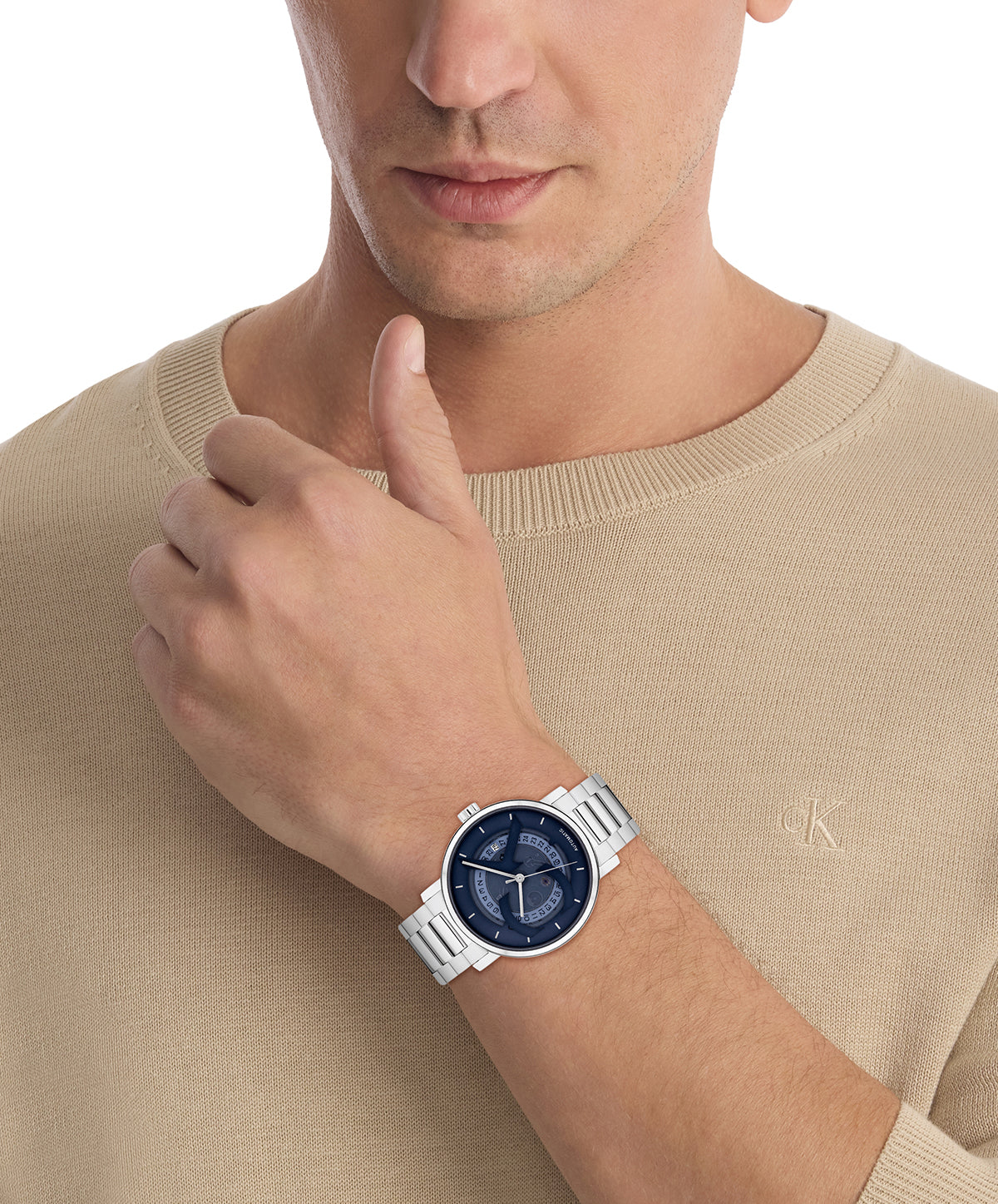 Calvin Klein 25300019 Automatic Stainless Steel Bracelet Analog Watch