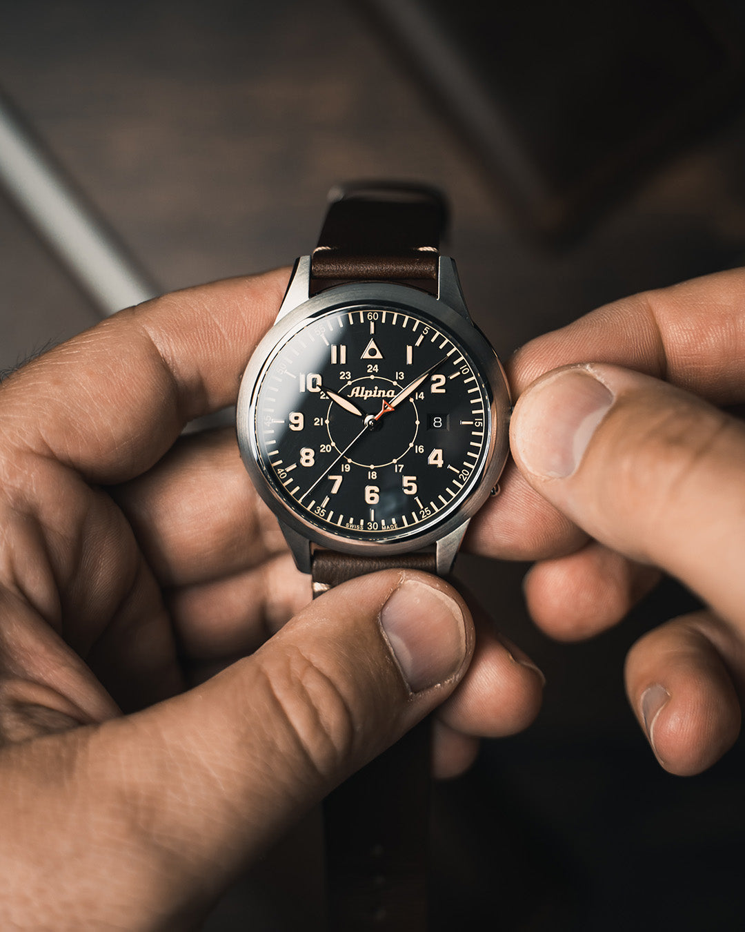 Alpina Startimer Pilot Heritage Automatic AL-525BBG4SH6