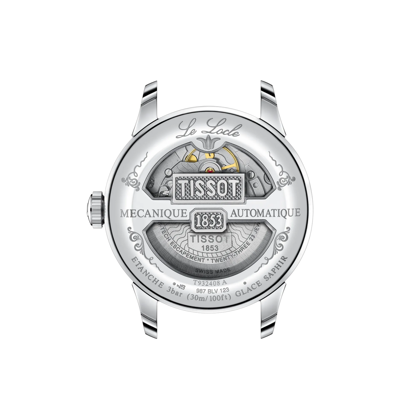 Tissot Le Locle 18k Rose Gold Bezel 39mm T932.408.46.043.00