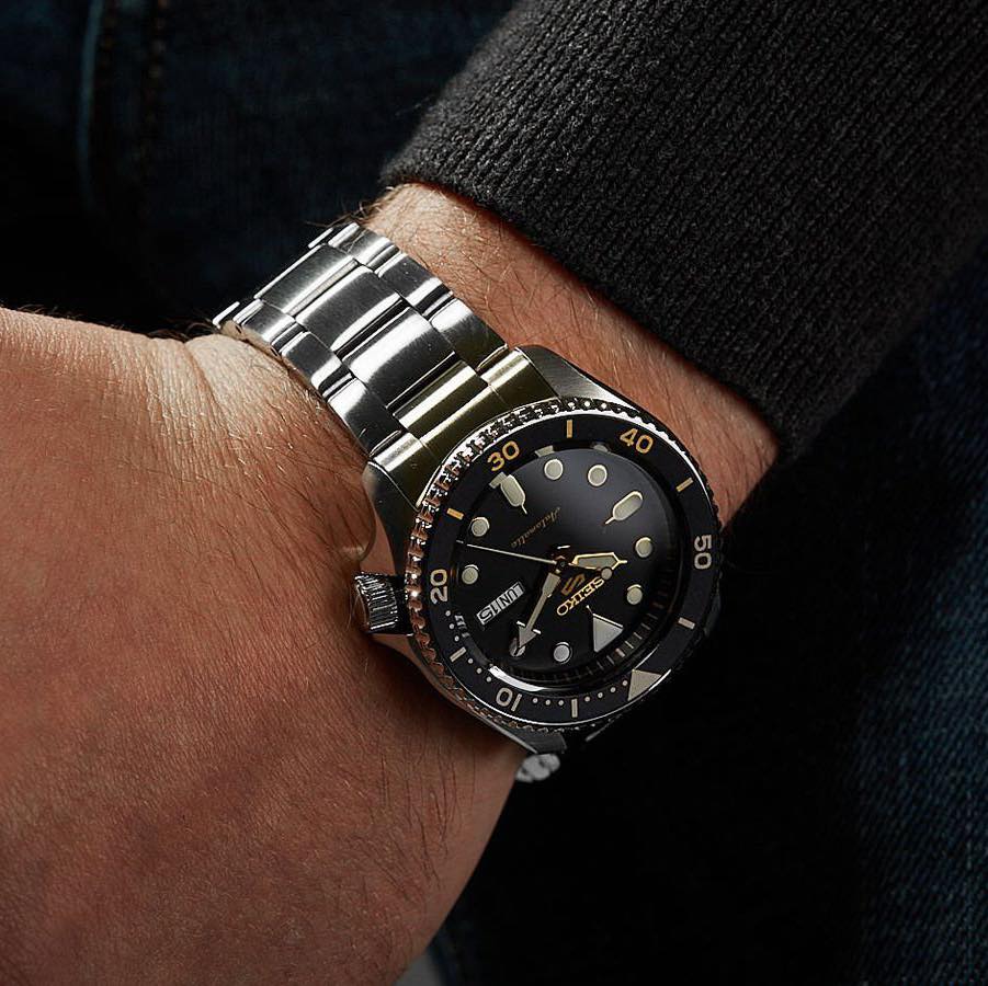 Seiko 5 Sports SRPD57K1 SKX-series Automatic Black Dial Men's Watch