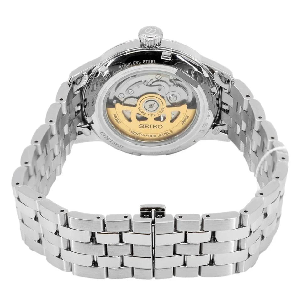 Seiko Presage Cocktail Time "Grasshopper" Open Heart Automatic Men's Watch SSA441J1