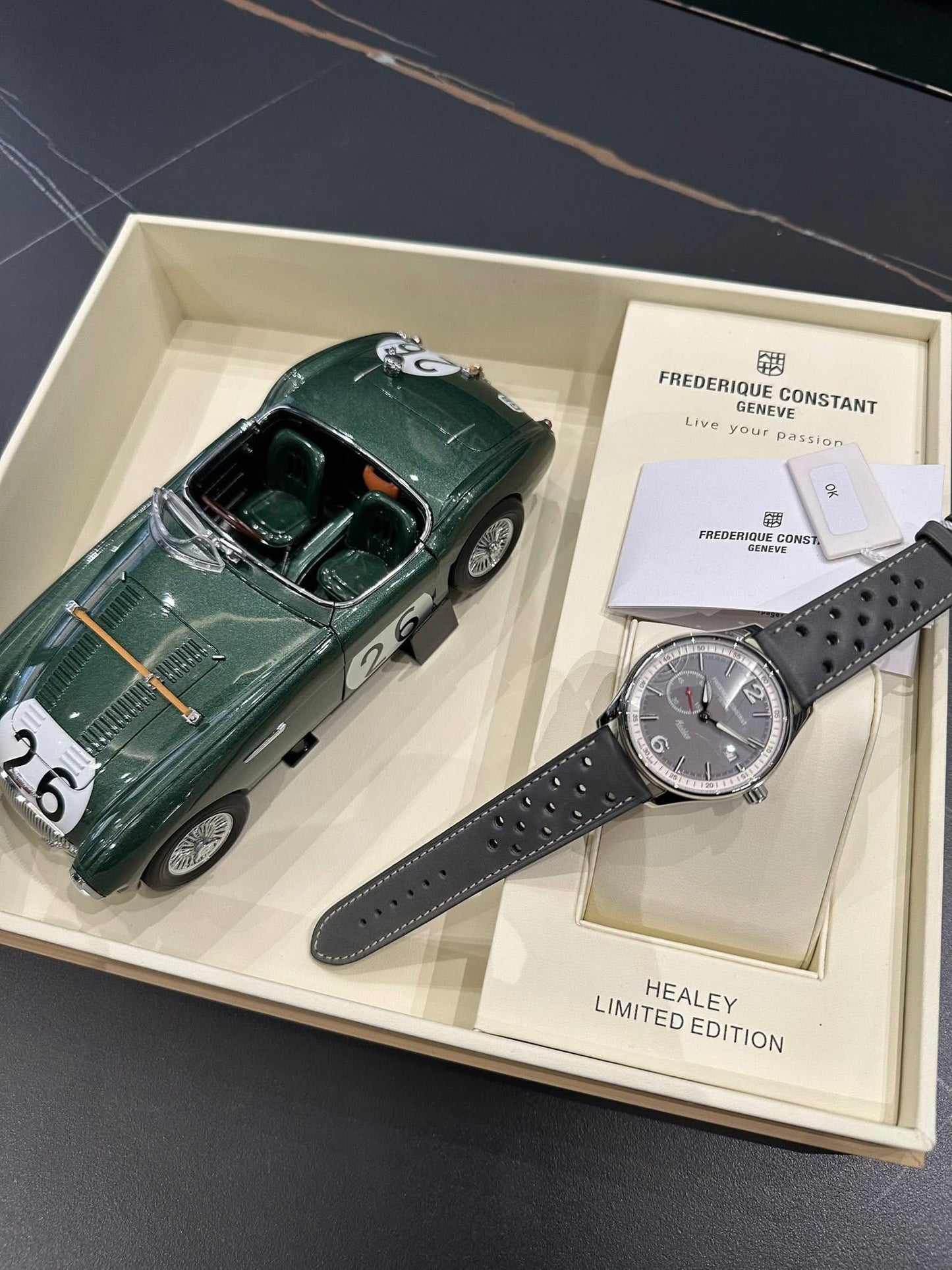 Frederique Constant Limited Edition Vintage Rally Healey Automatic Small Seconds FC-345HGS5B6