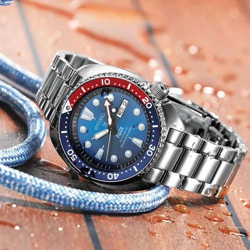 Seiko Prospex PADI "Turtle" Stainless Steel Automatic Men's Watch SRPE99K1