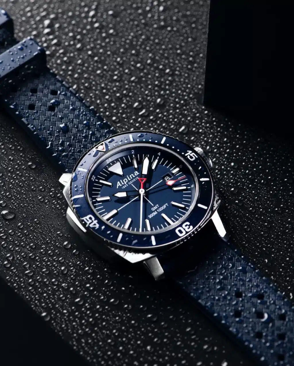 Alpina Seastrong Diver Automatic Navy Blue Dial Men's Watch AL-525LNN4TV6