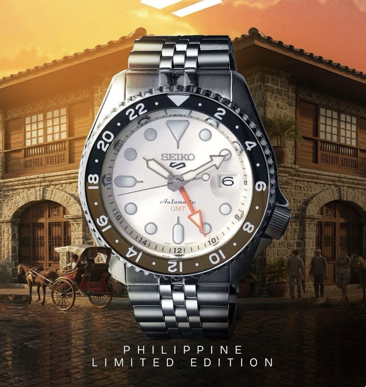 Seiko 5 Sports SSK051K1 "LUZON" 6th Philippine Limited Edition Automatic Watch