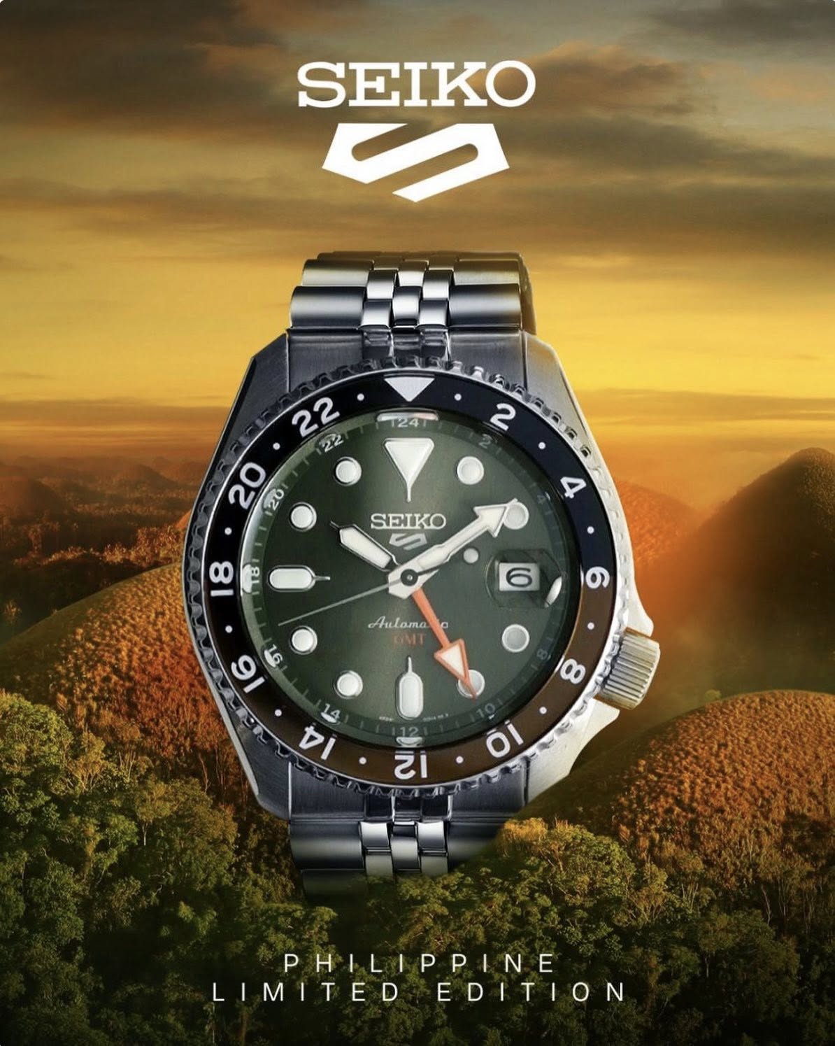 Seiko 5 Sports SSK055K1 "VISAYAS" 6th Philippine Limited Edition Automatic Watch