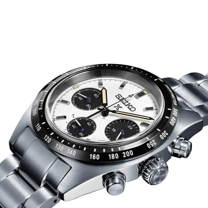 Seiko Prospex Solar Men's Automatic White Panda SSC813P1