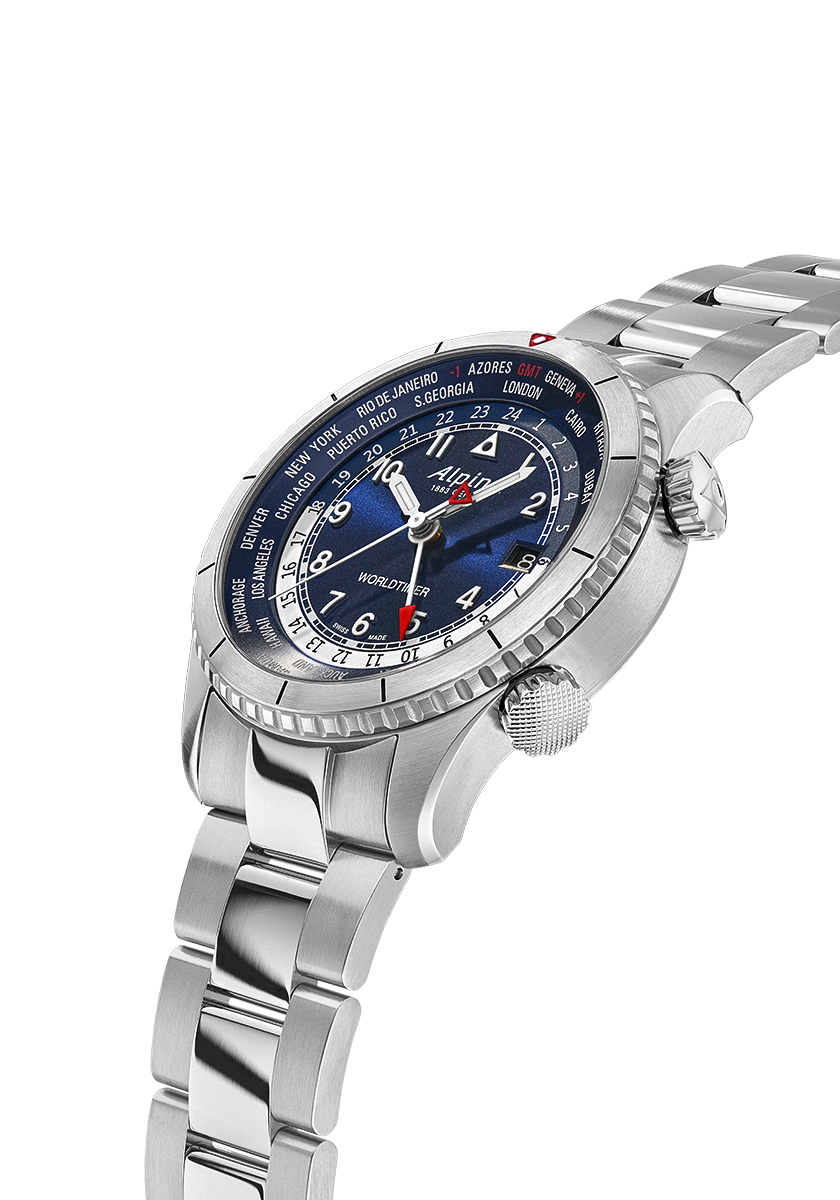 Alpina Startimer Pilot Quartz Worldtimer AL-255N4S26B