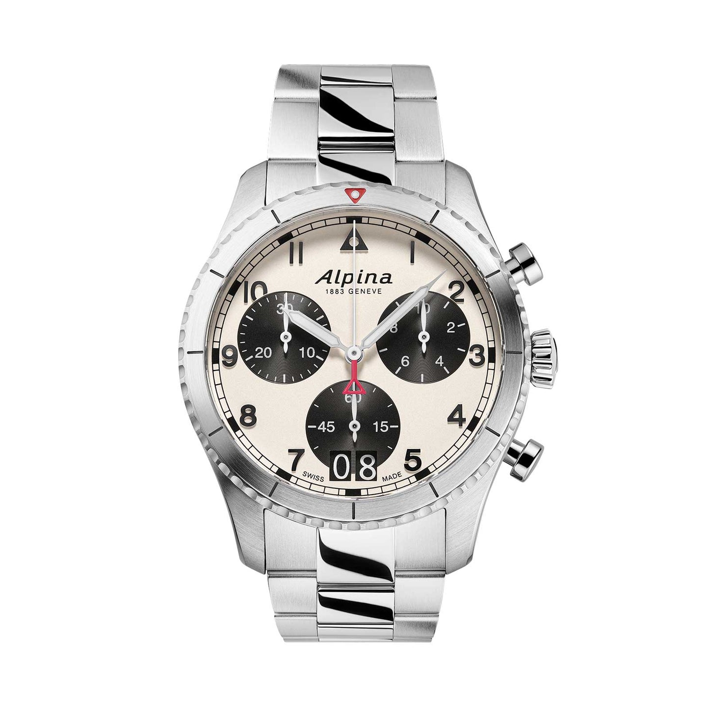 Alpina Startimer Pilot Quartz Chronograph Big Date AL-372WB4S26B