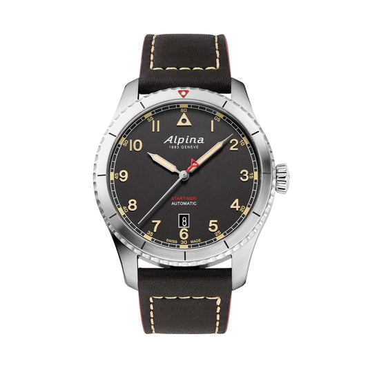 Alpina Startimer Pilot Automatic Black 41MM AL-525BBG4S26