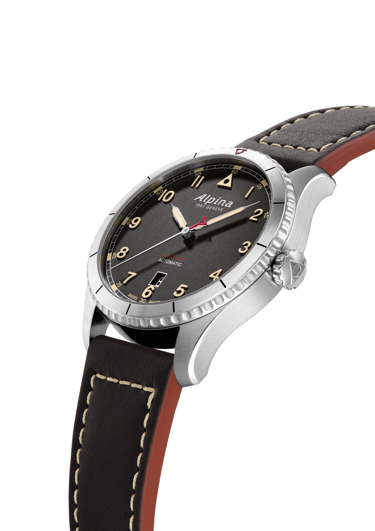 Alpina Startimer Pilot Automatic Black 41MM AL-525BBG4S26