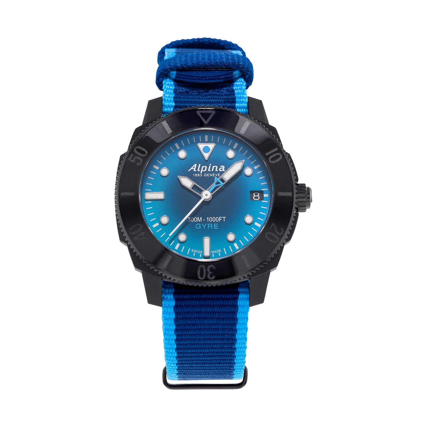 Alpina Seastrong Diver Gyre Automatic Smoked Blue AL-525LNSB3VG6