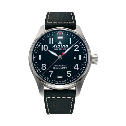 Alpina Startimer Pilot Automatic Matte Dark Blue 44MM AL-525NN4S6