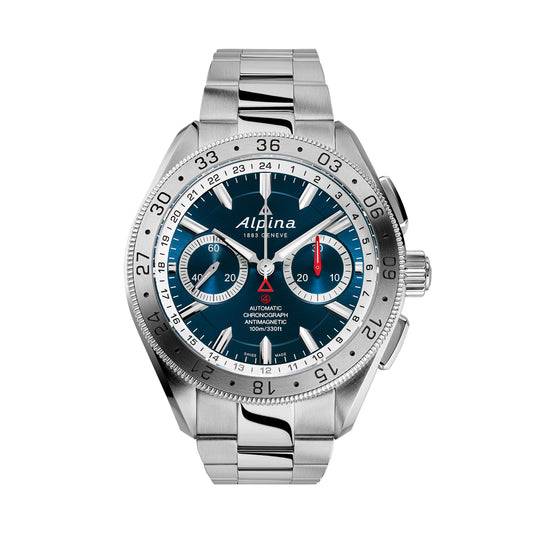 Alpina Alpiner 4 Chronograph Light Blue Automatic AL-860LNS5AQ6B