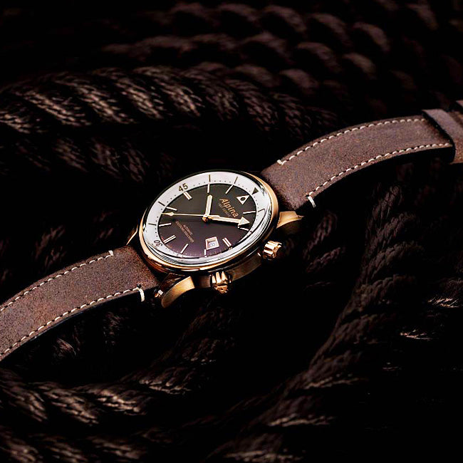 Alpina Seastrong Diver Automatic Brown Dial Men's Watch AL-525BRC4H4
