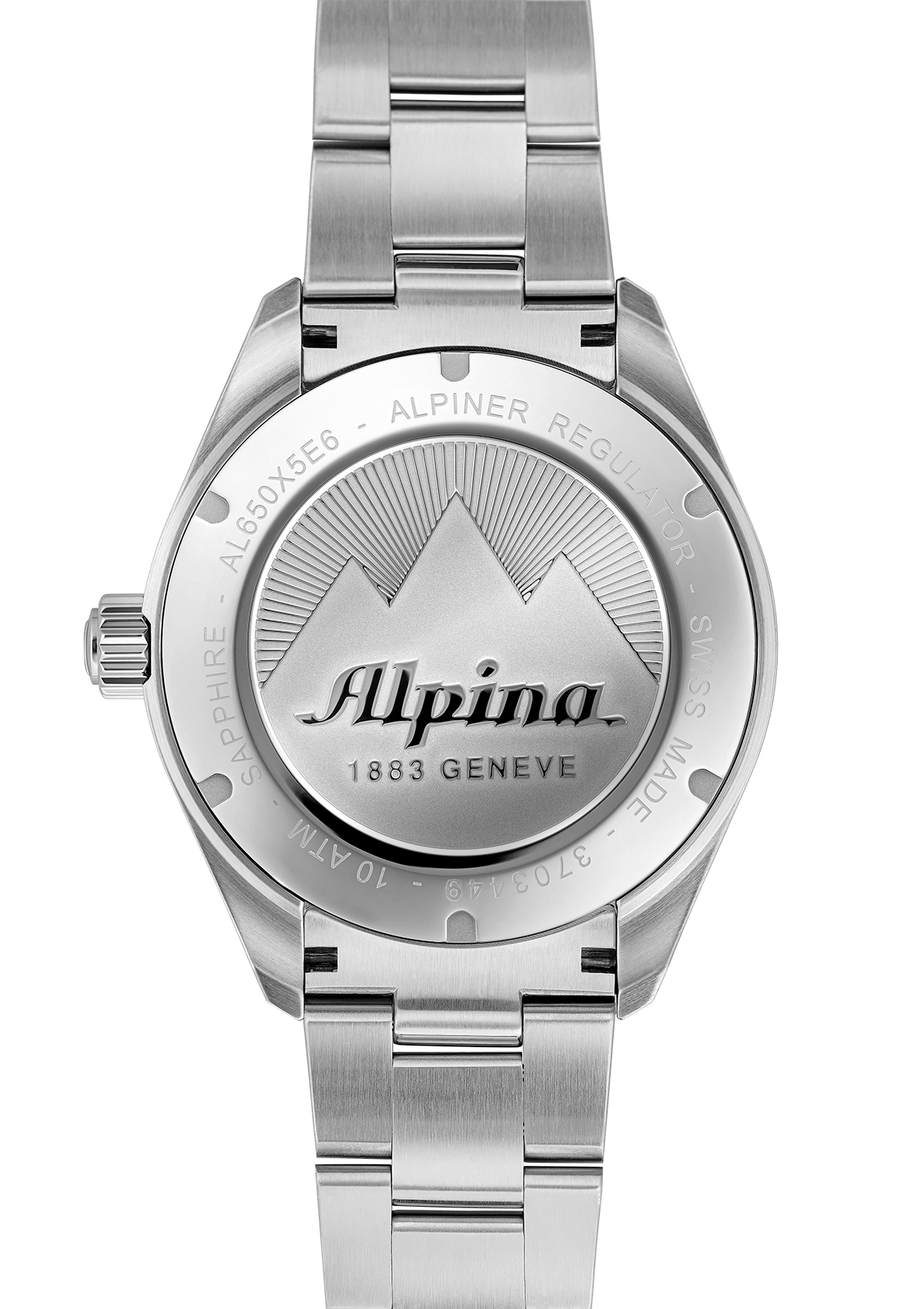Alpina Alpiner Regulator Black Automatic AL-650BSS5E6B