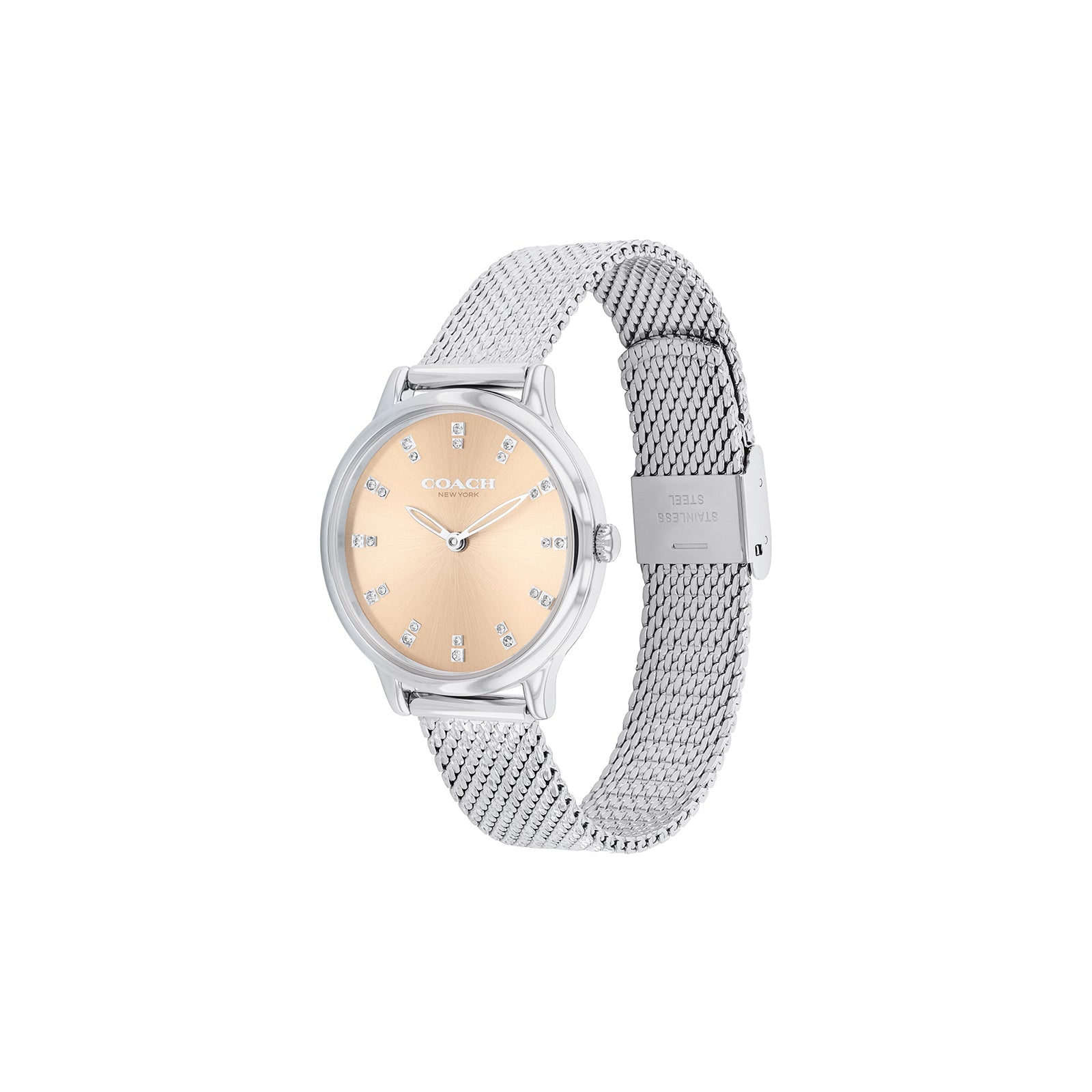 Coach 14504216 Women's Steel Mesh Watch The Watch Store