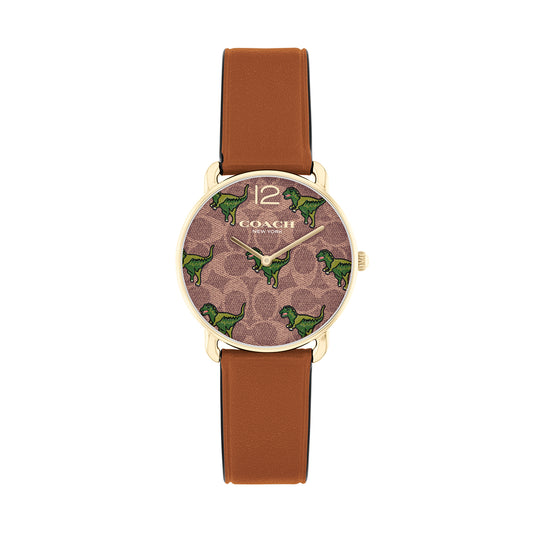 Coach 14504284 Women's Calfskin Leather Watch