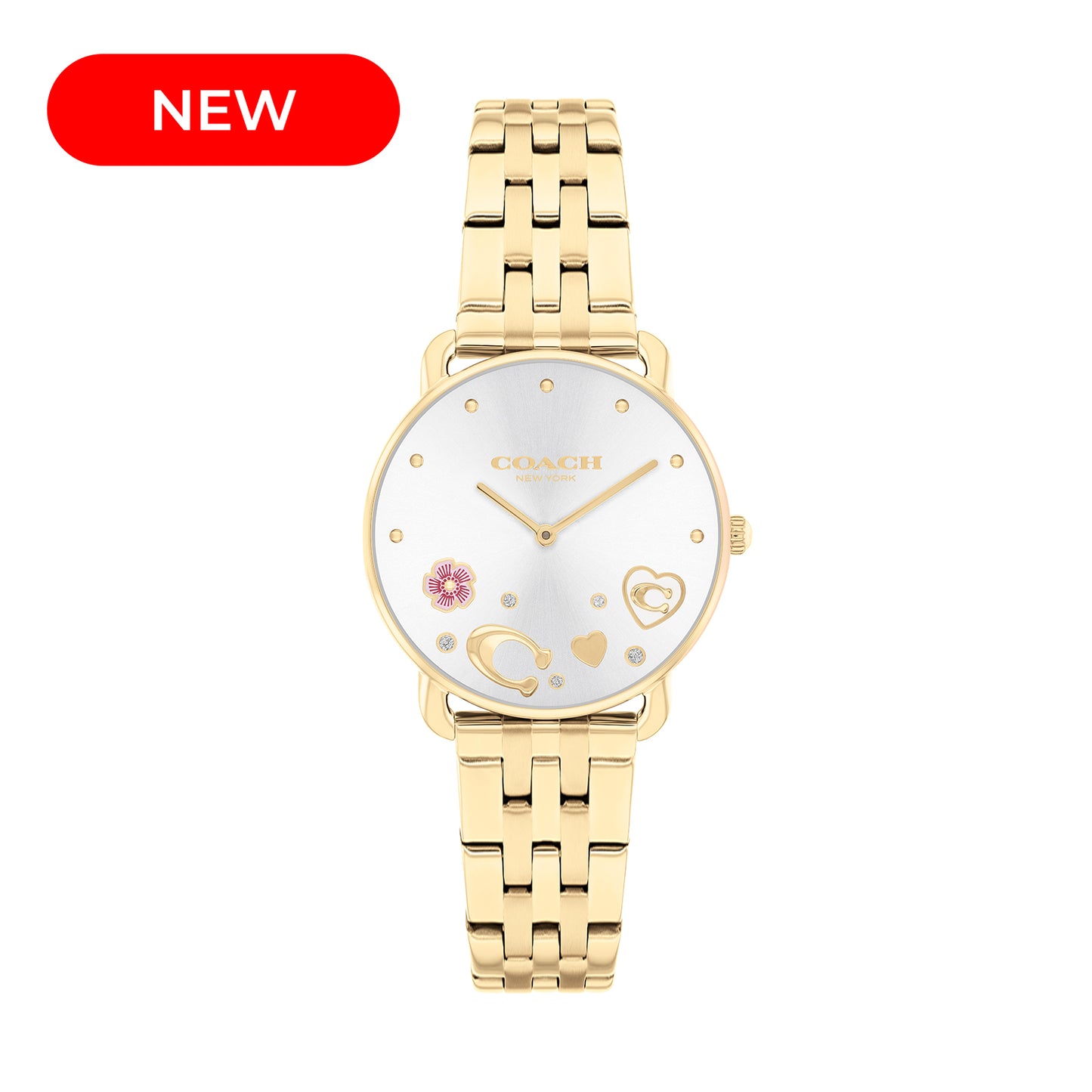 Coach 14504349 Women's Ionic Thin Gold Plated Steel Watch