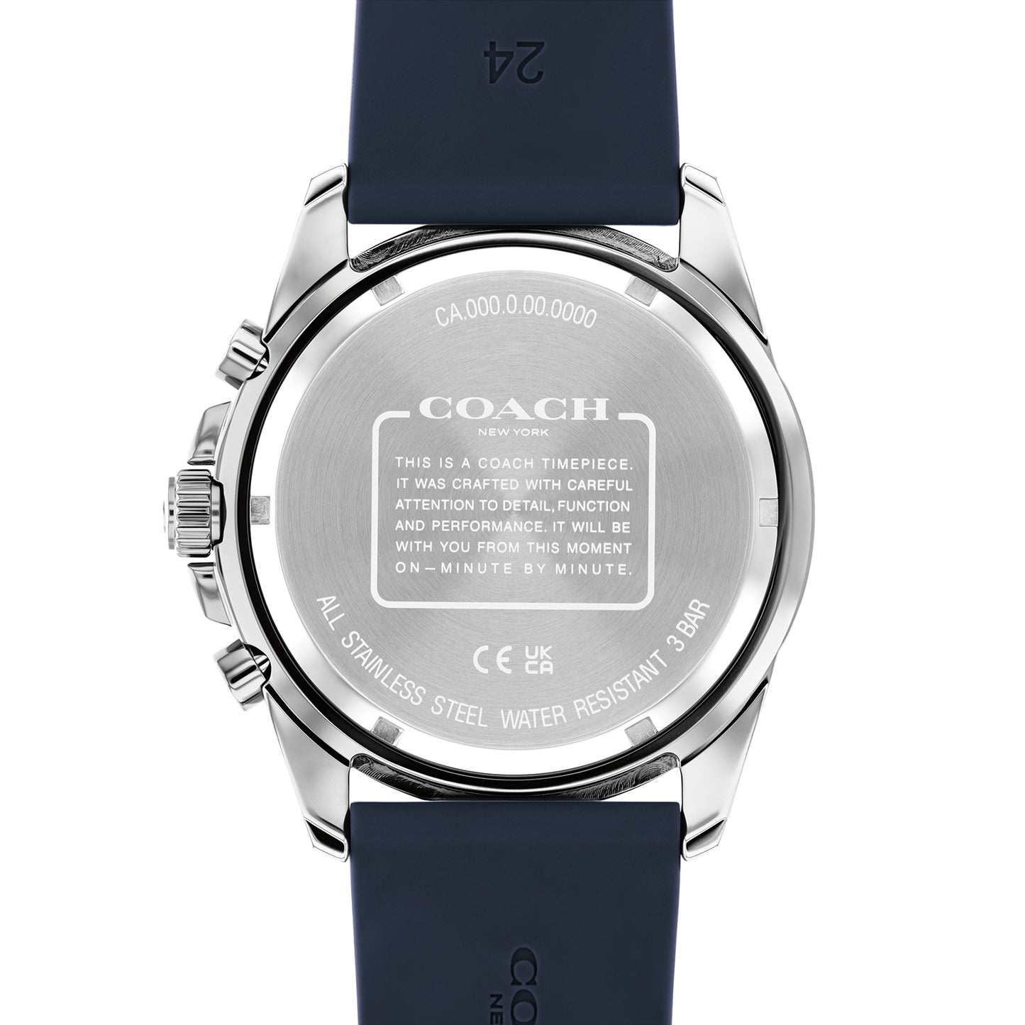 Coach 14602641 Men's Silicone Watch