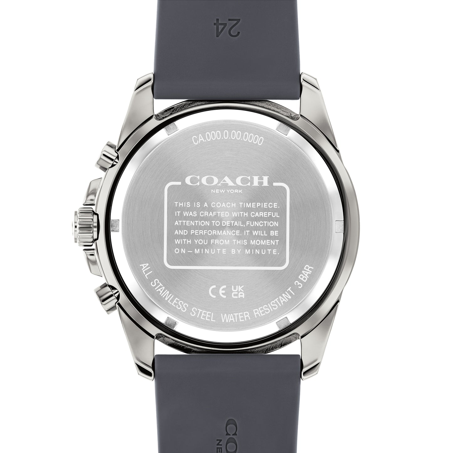 Coach 14602642 Men's Silicone Watch