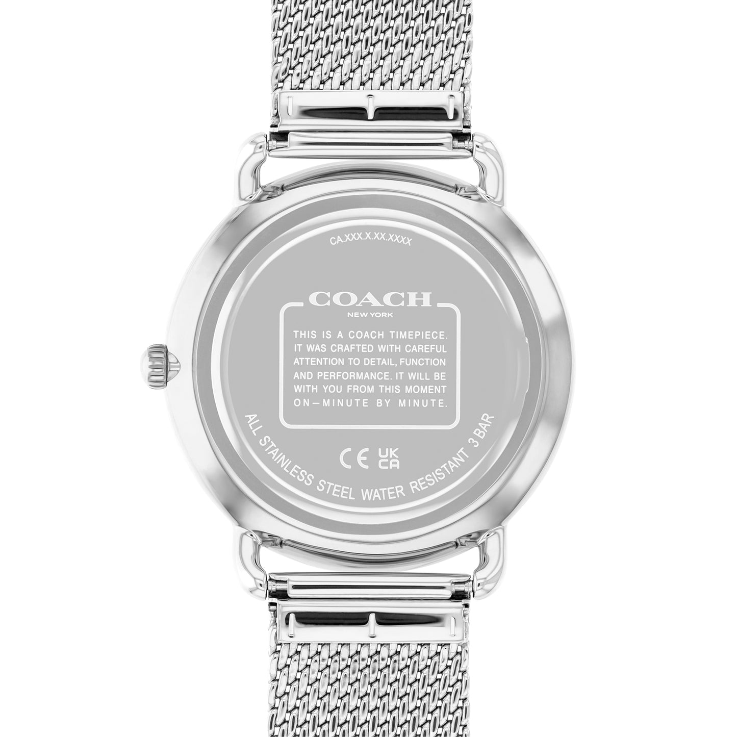 Coach 14602652 Men's Steel Mesh Watch