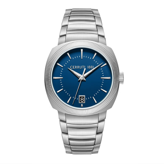 Cerruti 1881 Forli Men's Stainless Steel Blue Dial Quartz Watch CIWGG0095903