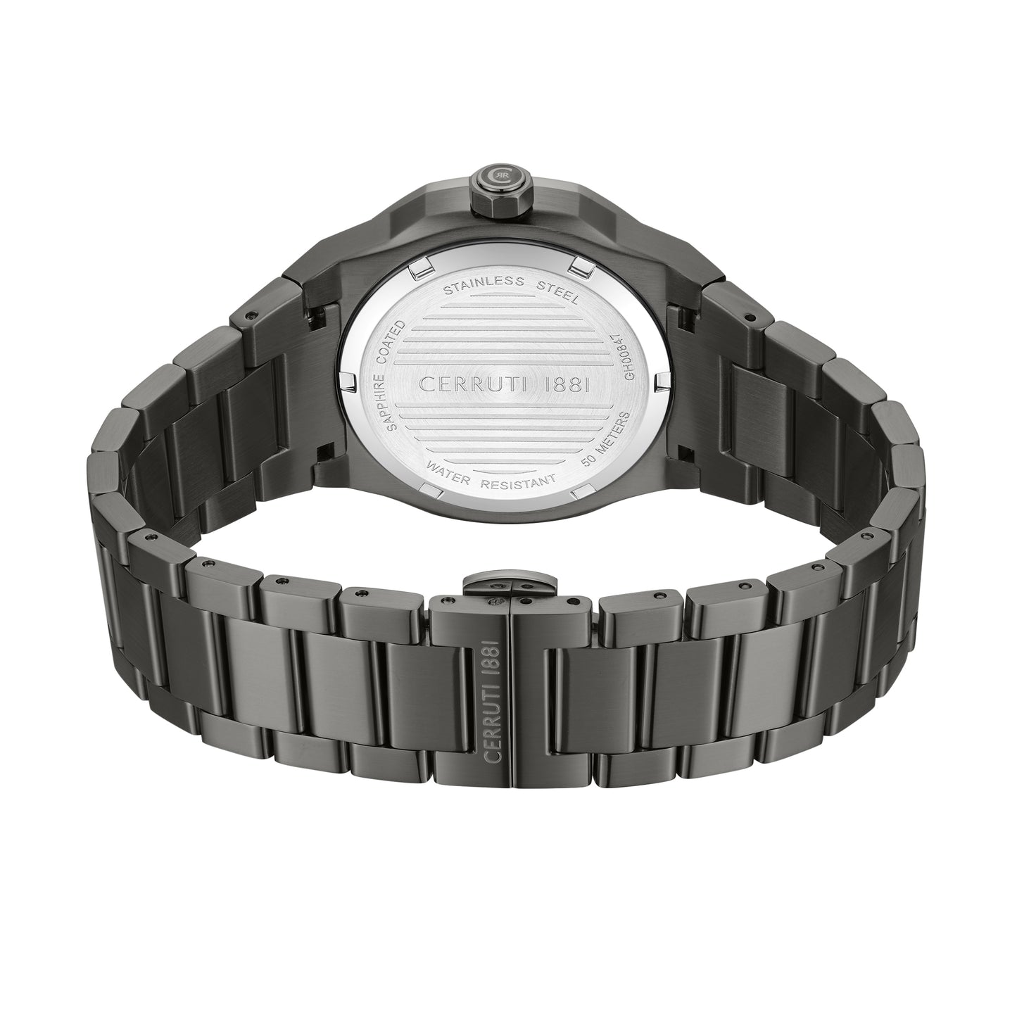 Cerruti 1881 Razzuolo Men's Ionic Plated Black Steel Quartz Watch CIWGH0084703
