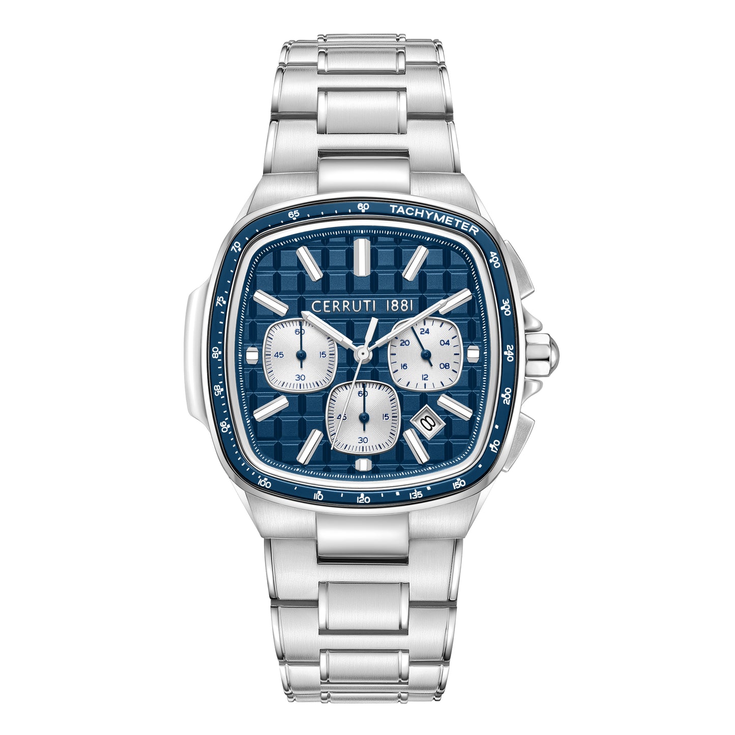 Cerruti 1881 Casale Men's Chronograph Stainless Steel Blue Dial Quartz Watch CIWGI0050003