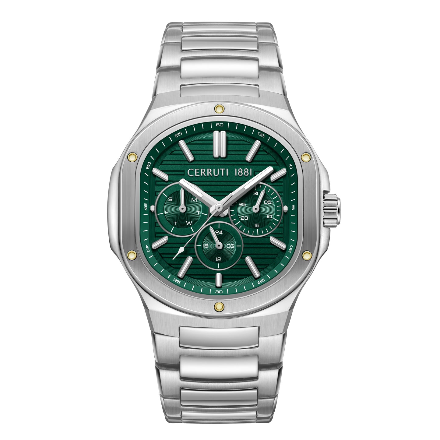 Cerruti 1881 Trento Men's Stainless Steel Quartz Multifunction Watch CIWGK0096003