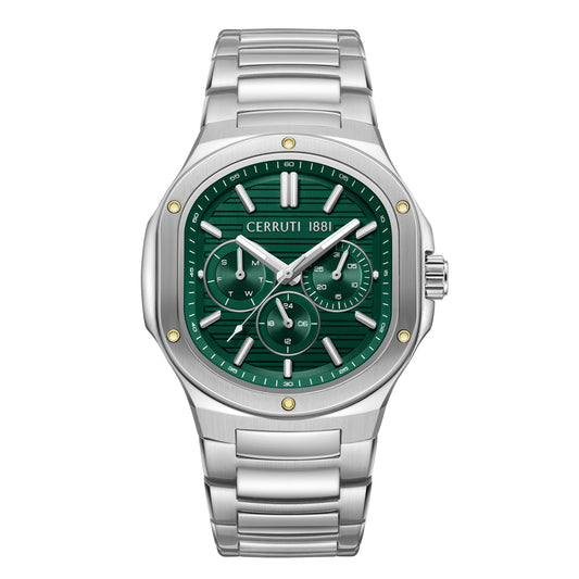 Cerruti 1881 Trento Men's Stainless Steel Quartz Multifunction Watch CIWGK0096003