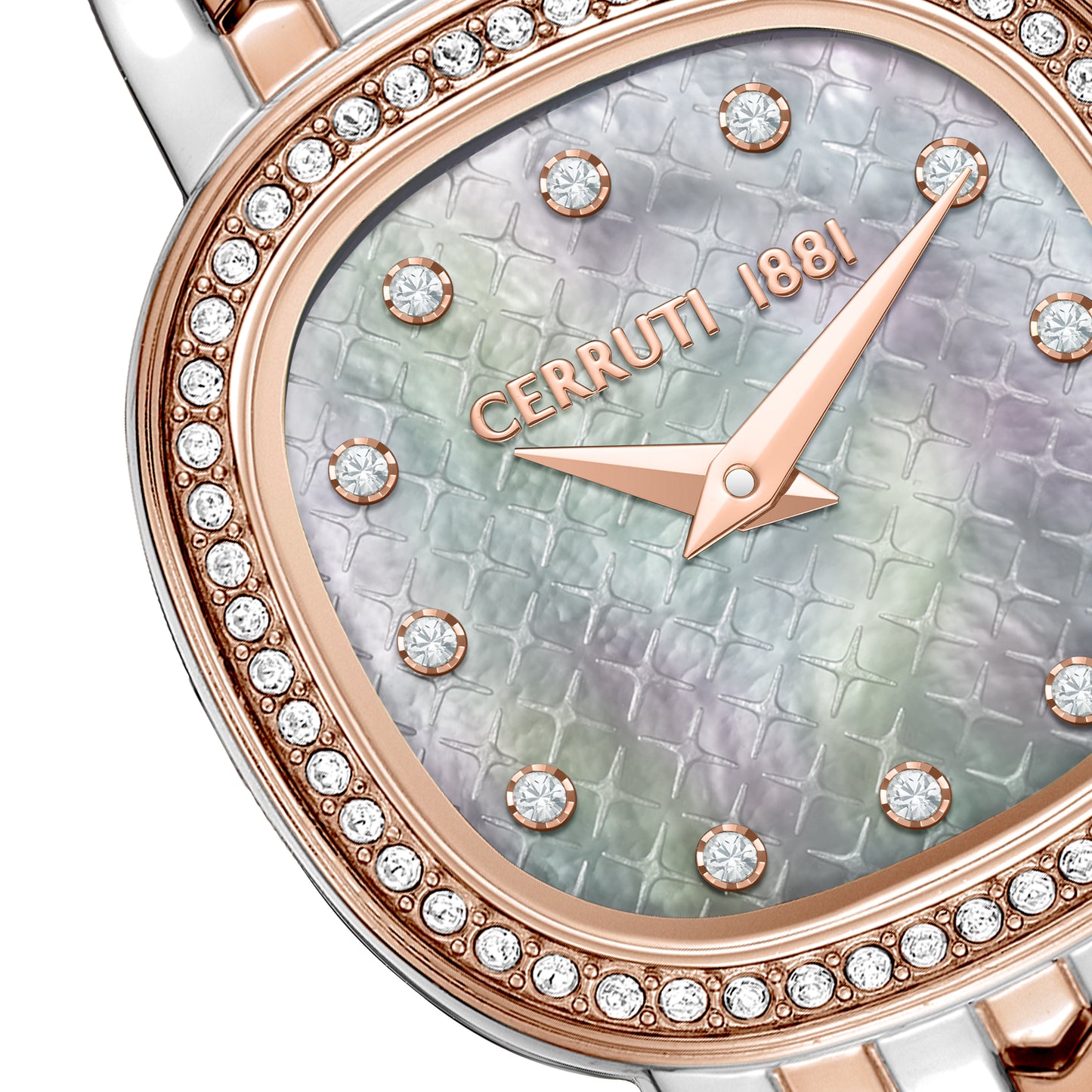 Cerruti 1881 Gresta Women's Two-tone Steel Mother of Pearl Dial Quartz Watch CIWLG0072910