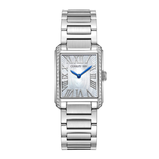 Cerruti 1881 Rendena Women's Stainless Steel Mother of Pearl Dial Quartz Watch CIWLG0086101
