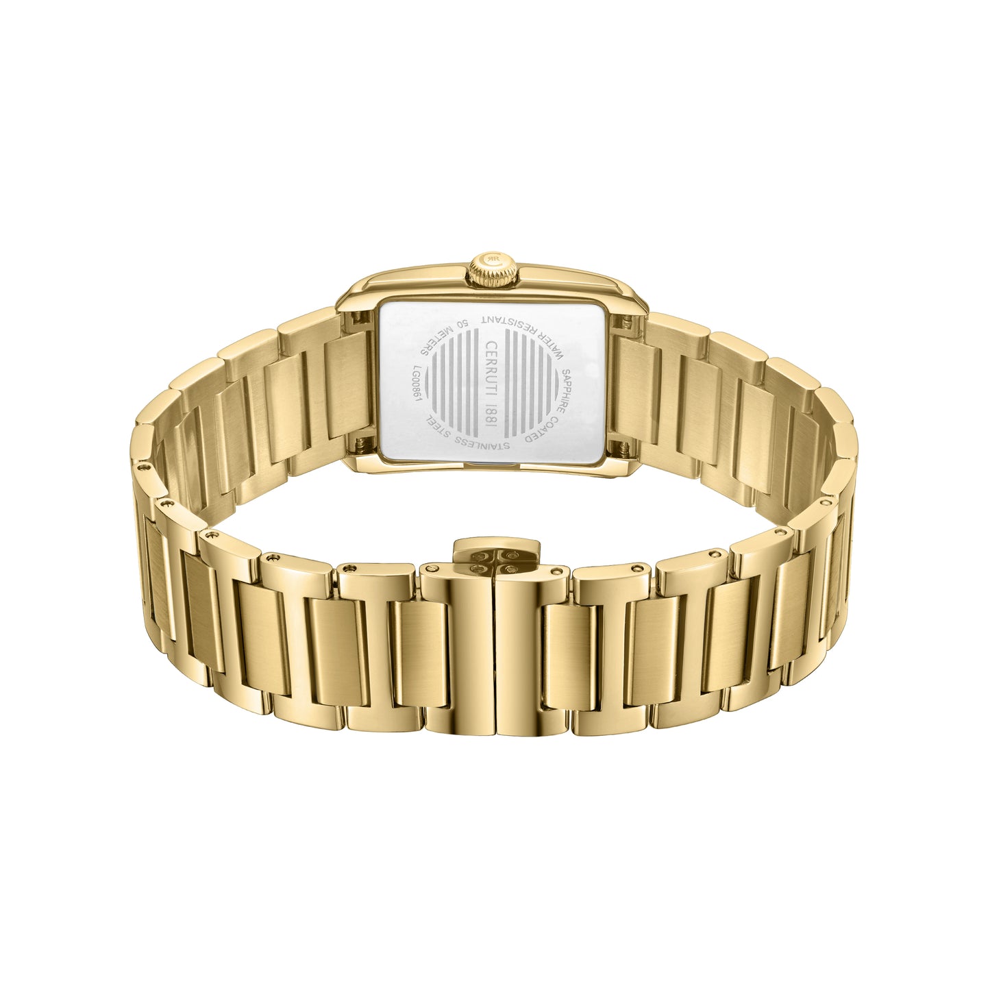 Cerruti 1881 Rendena Women's Gold Tone Steel Mother of Pearl Dial Watch CIWLG0086102