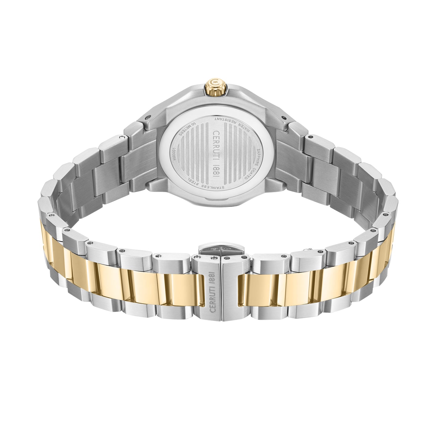 Cerruti 1881 Lucardo Women's Two-tone Stainless Steel Quartz Watch CIWLG0086402