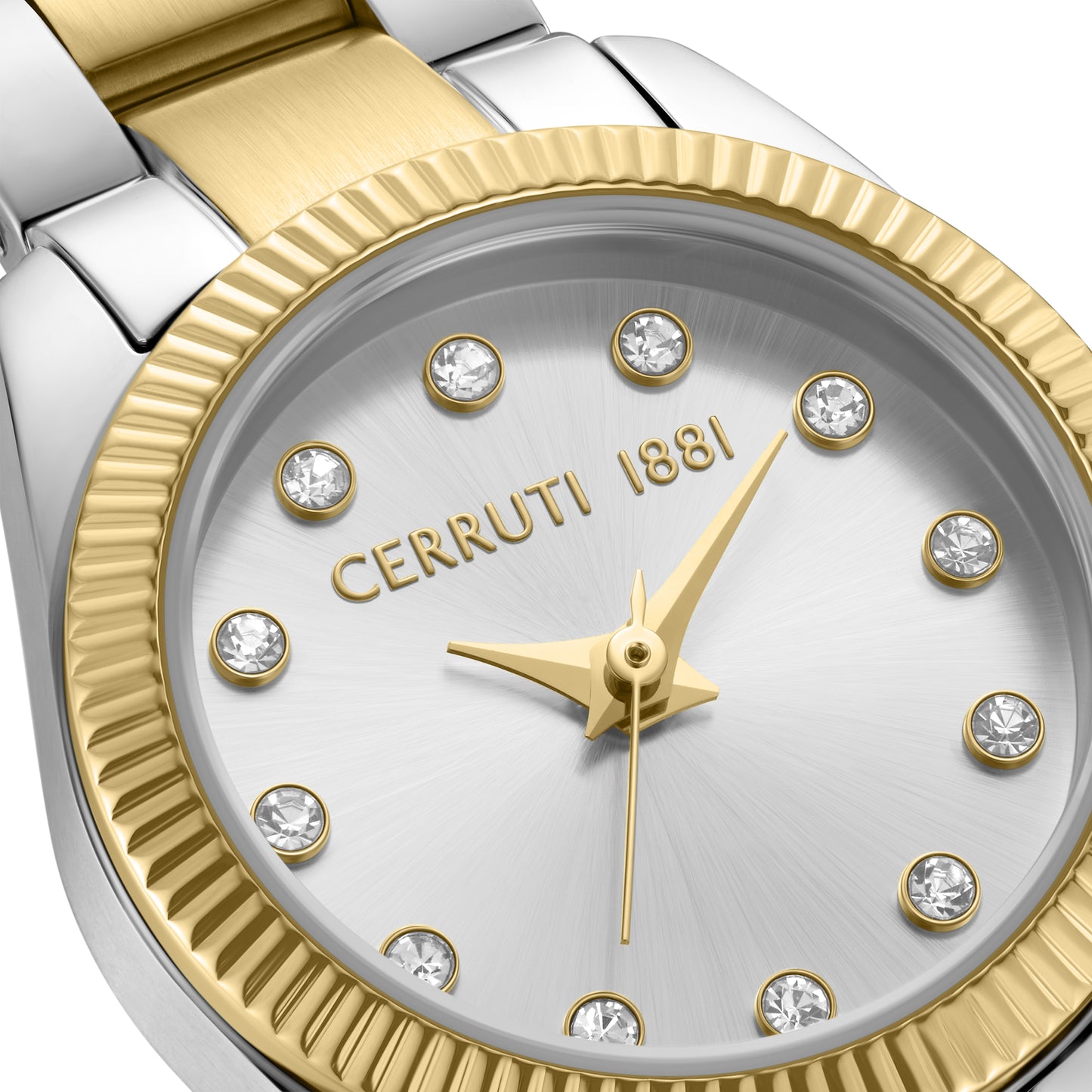 Cerruti 1881 Endine Women's Two-tone Steel Mother of Pearl Dial Quartz Watch CIWLG0087004