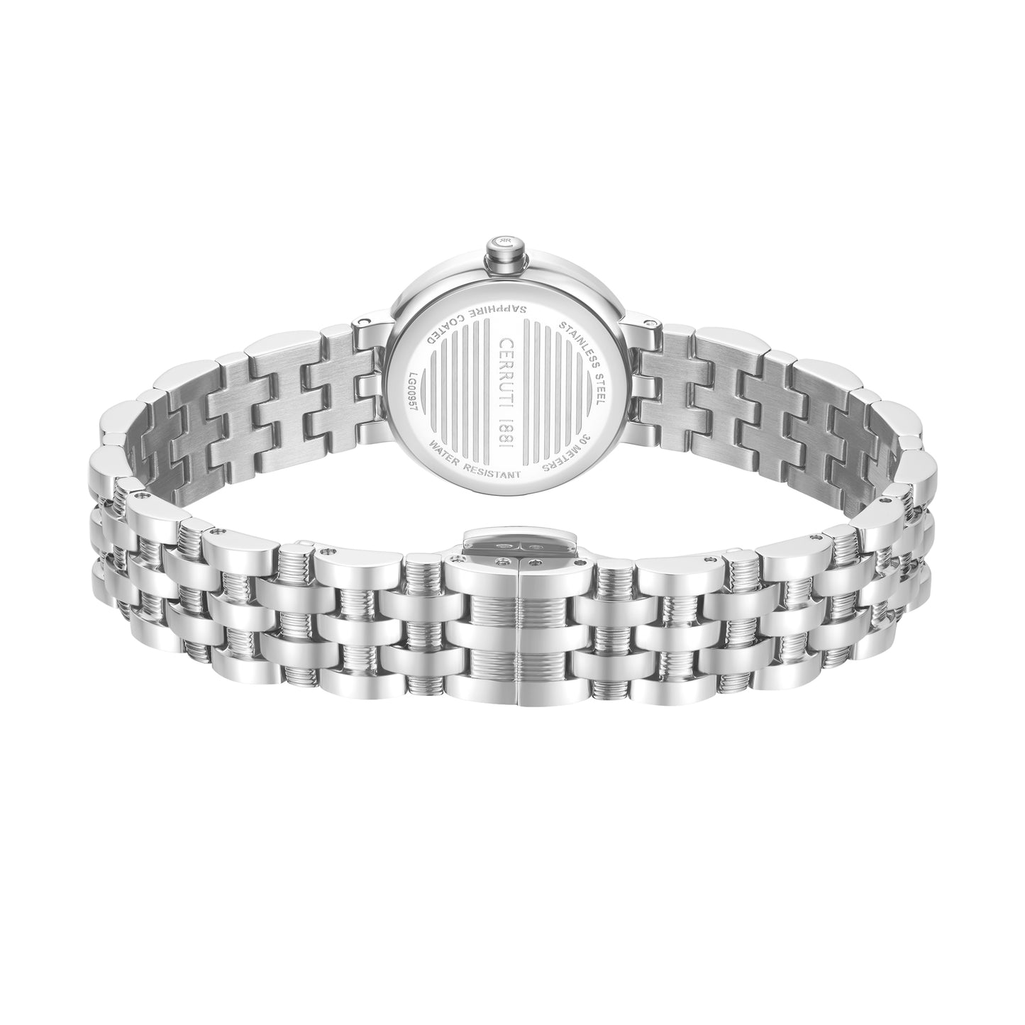 Cerruti 1881 Lusia Women's Stainless Steel Blue Dial Quartz Watch CIWLG0095701