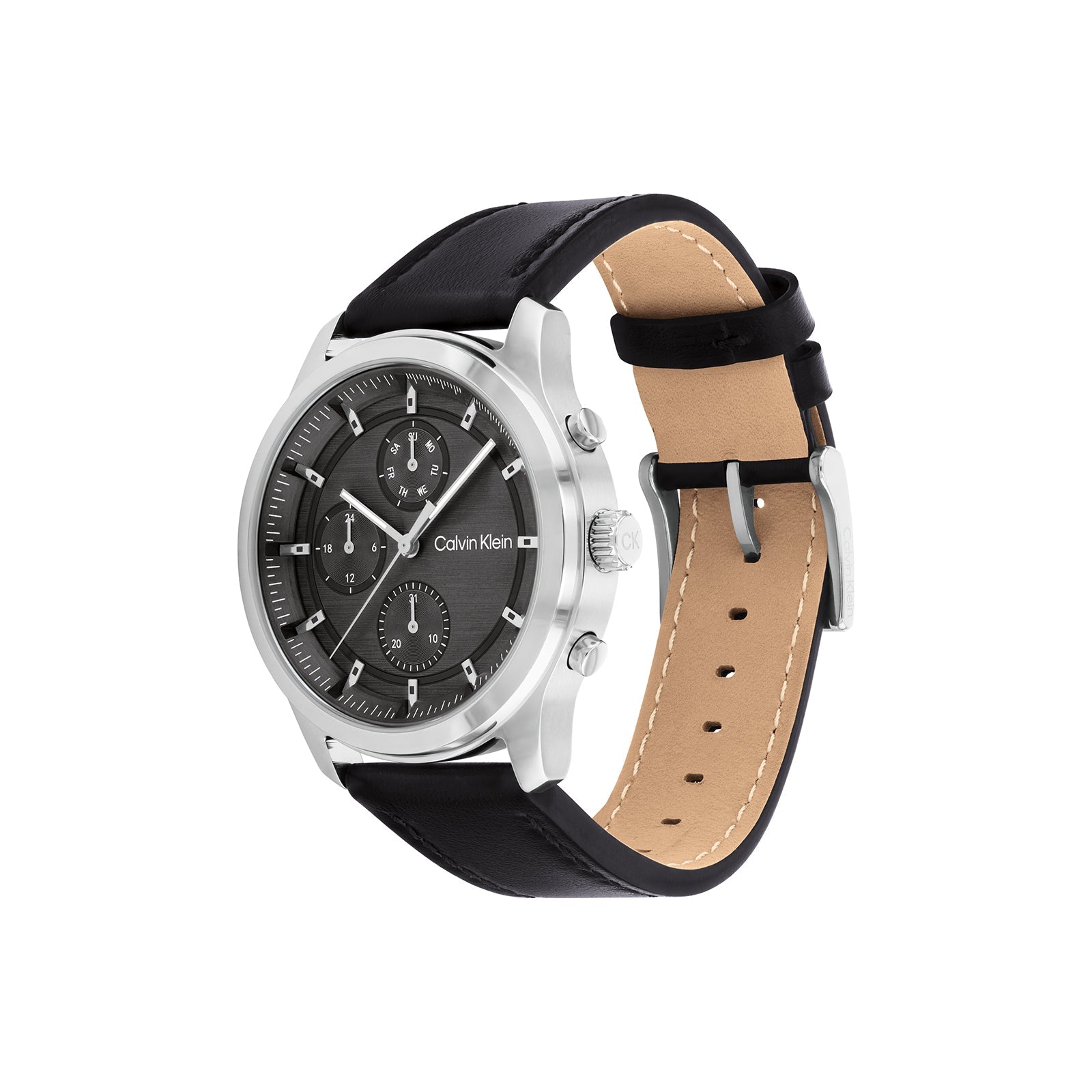 Calvin Klein leather watches purchases for men