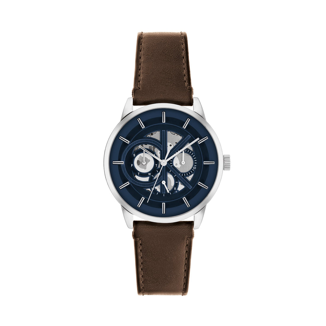 Calvin Klein 25200216 Men's Leather Watch | The Watch Store