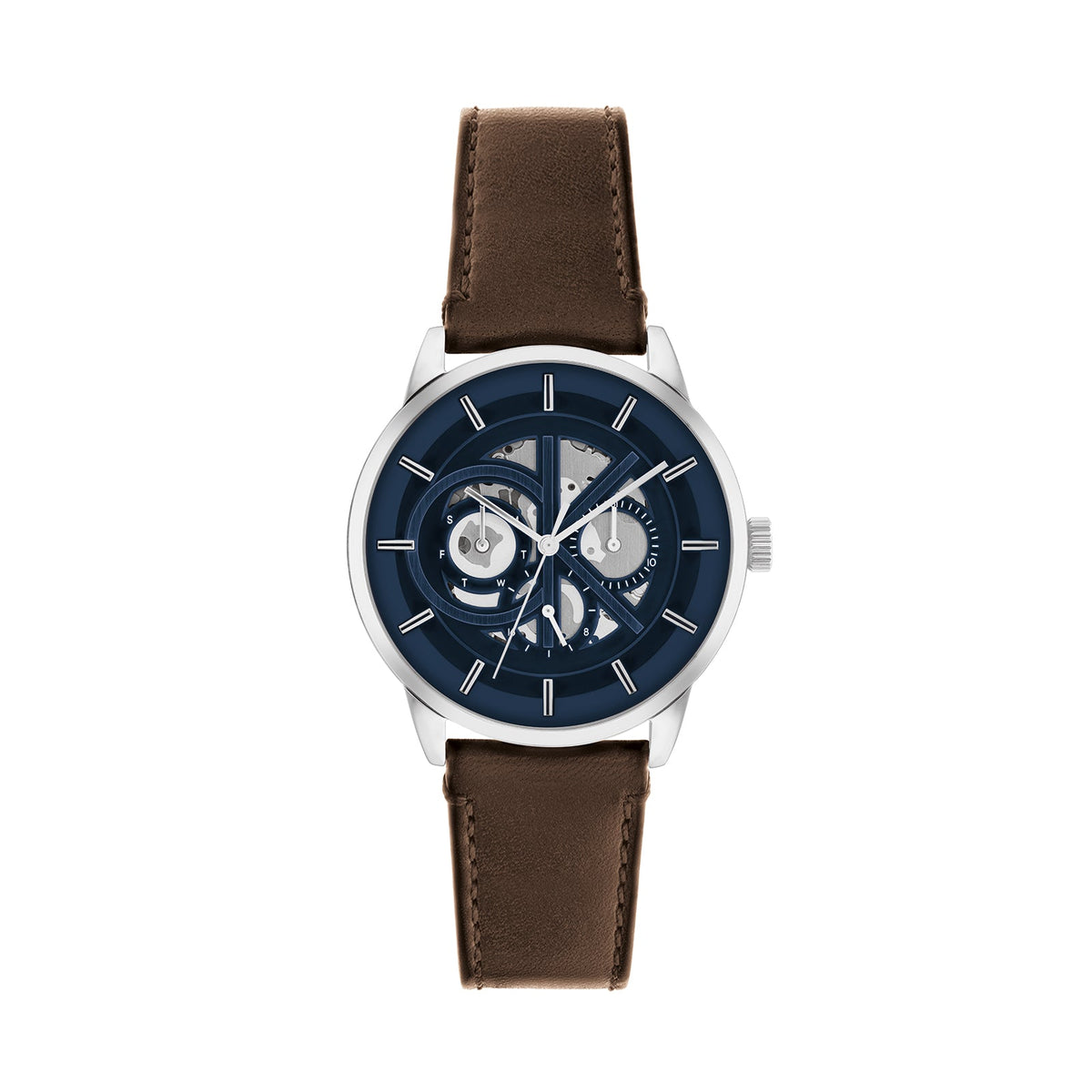 Calvin Klein 25200216 Men's Leather Watch | The Watch Store