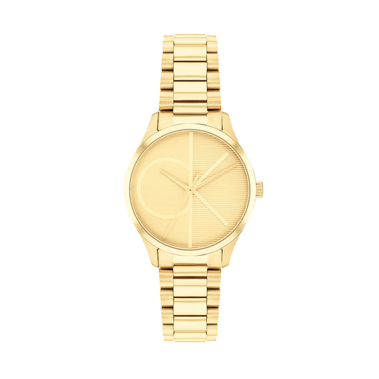 Calvin Klein 25200346 Unisex Ionic Thin Gold Plated Steel Watch