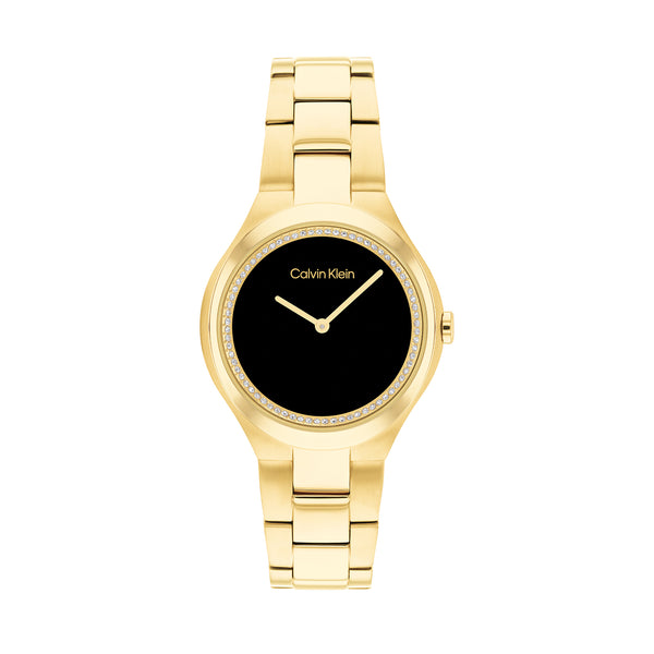 Calvin Klein 25200367 Women's Ionic Thin Gold Plated Steel Watch | The ...