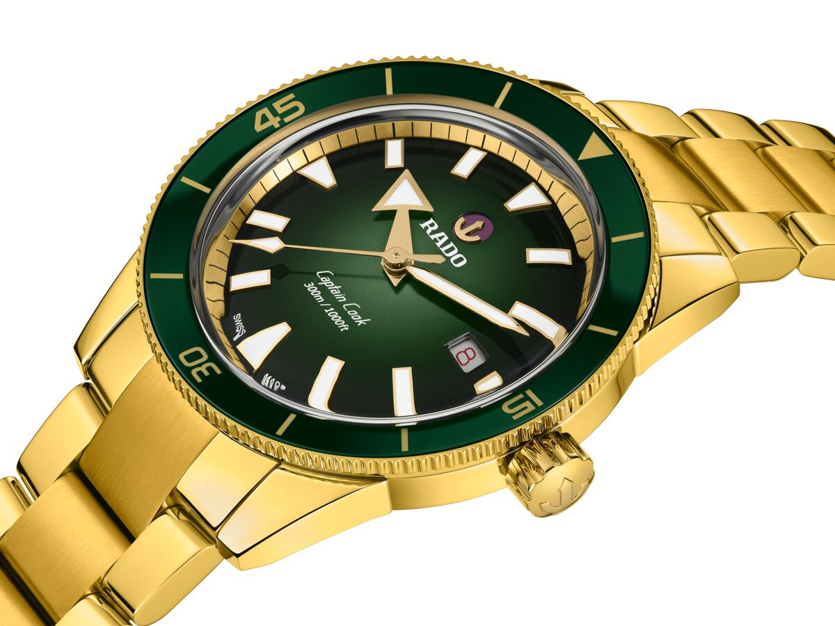 Rado Captain Cook Automatic Green Dial Men's Watch R32136323
